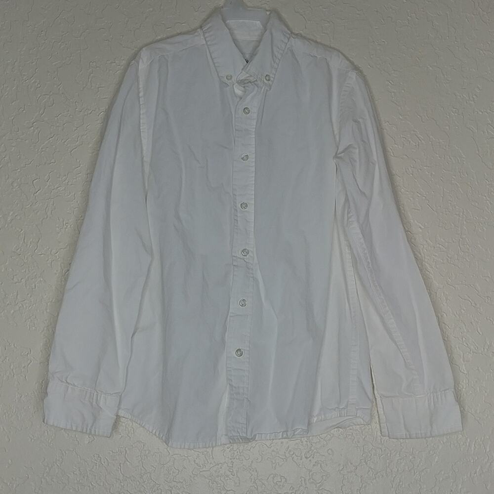 Special Editions Button Front Shirt White Size‎ 12 (kid)